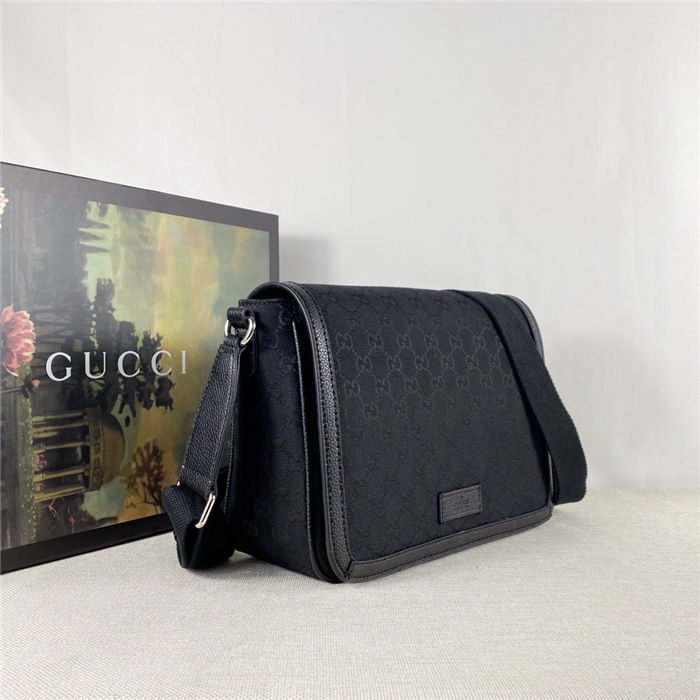 Gucci GG messenger Black Mid