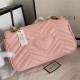 GG Marmont Small Shoulder Bag 443497 Pink Mid