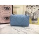 GG Marmont Mini Shoulder Bag Blue Mid