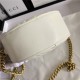 GG Marmont Mini round Shoulder Bag White Mid