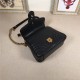 GG Marmont Mini Top Handle Bag Black Mid