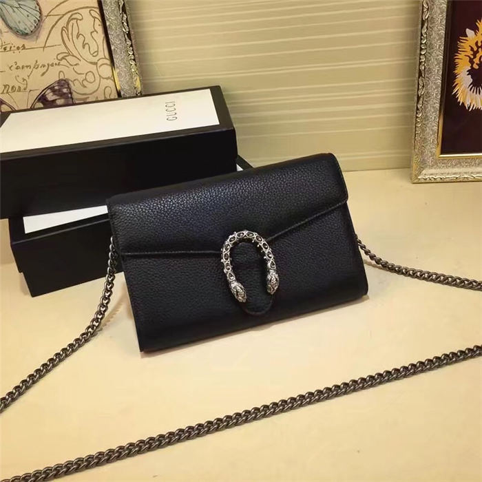 GG Marmont Mini Bag Black Mid