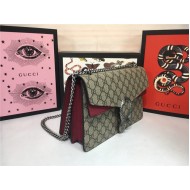 Dionysus GG small shoulder bag Upgraded Wine Mid