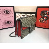 Dionysus GG small shoulder bag Upgraded Red Mid