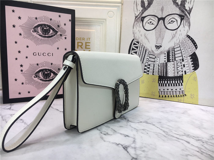 Dionysus Clutch 621197 White Mid