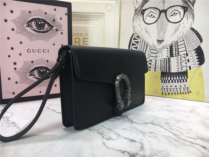 Dionysus Clutch 621197 Black Mid