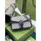 DIONYSUS GG SMALL SHOULDER BAG 400249 GG Supreme canvas Blue high