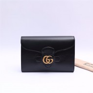 Gucci Clutch with Double G Black 648935 High