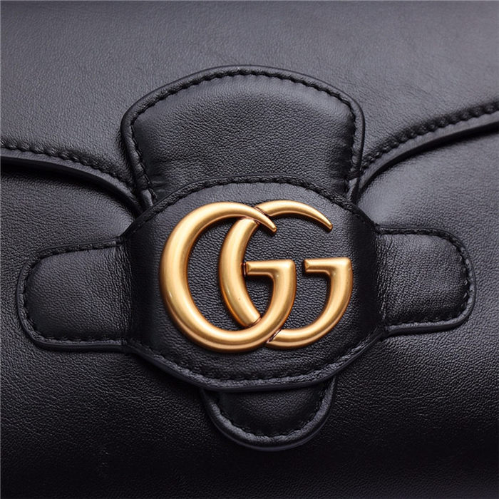 Gucci Clutch with Double G Black 648935 High