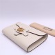 Gucci Clutch with Double G White 648935 High