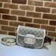 Gucci Horsebit 1955 mini bag 658574 GG Supreme canvas White High