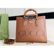 Gucci Diana medium tote bag 655658 Brown High