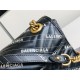 Gucci The Hacker Project small GG Marmont bag Balenciaga print Black leather High