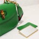 Gucci Bamboo 1947 small top handle bag Green Leather 675797 High