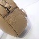 Gucci Soho Small Leather Disco Shoulder Bag 308364 Beige High