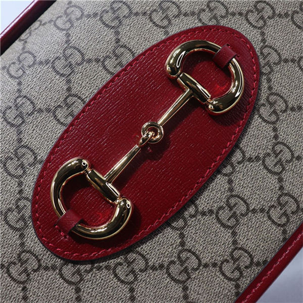 Gucci Horsebit 1955 small top handle bag 627323 Red High