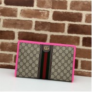 Gucci OPHIDIA POUCH 598234 Fuchsia High