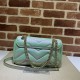 GG Marmont small matelassé shoulder bag-fresh Green High