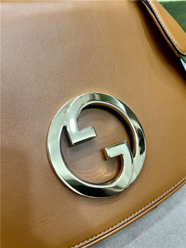 Gucci BLONDIE MEDIUM TOP HANDLE BAG 721172 Leather High