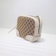 Gucci Bree Original GG canvas mini messenger bag White 387360 High