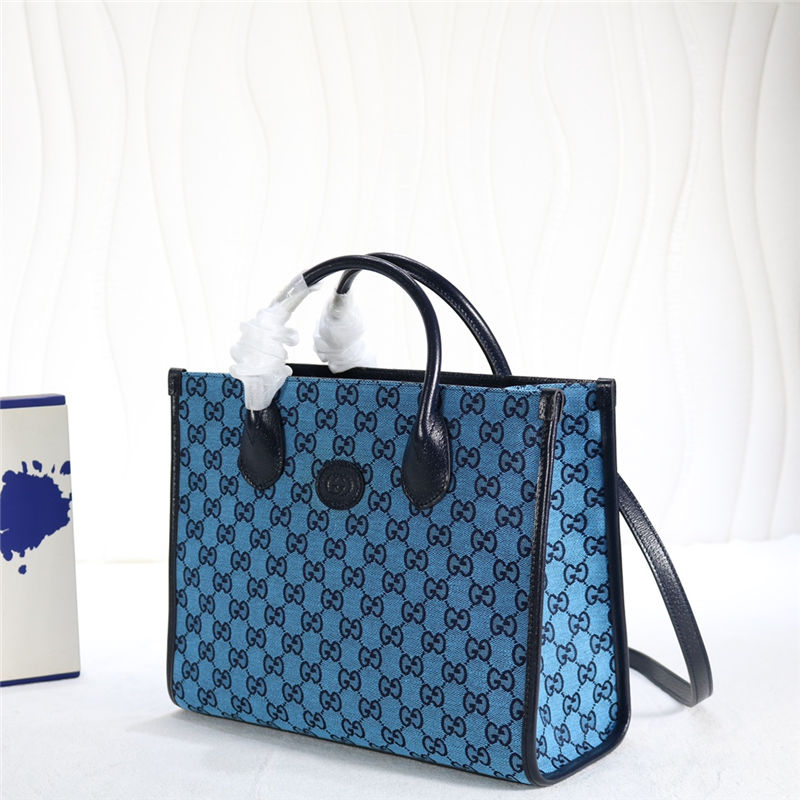 Gucci GG small tote bag 659983  Blue High