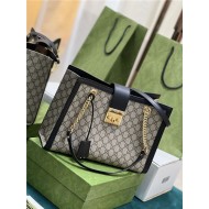 Gucci Padlock GG medium shoulder bag 479197 Black High