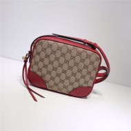 Gucci Bree Original GG canvas mini messenger bag Red 387360 High