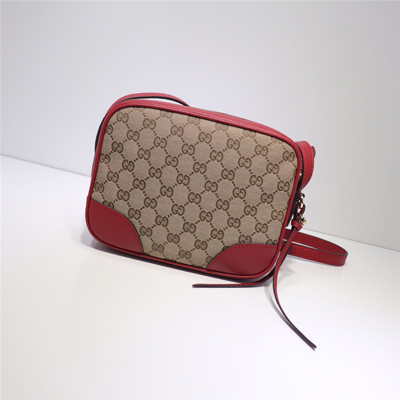 Gucci Bree Original GG canvas mini messenger bag Red 387360 High