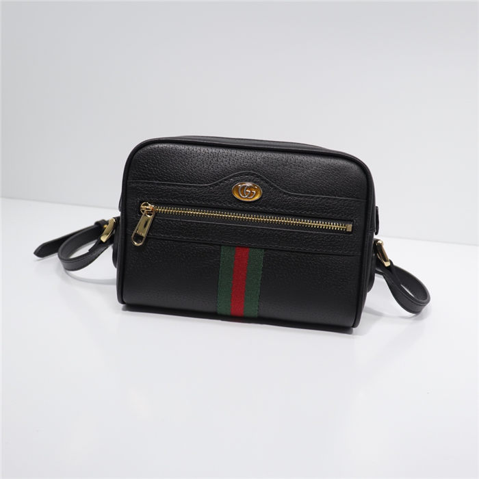 Ophidia GG mini bag 517350 Leather Black High