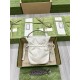 Gucci BLONDIE MINI BUCKET BAG 760313 Leather White High