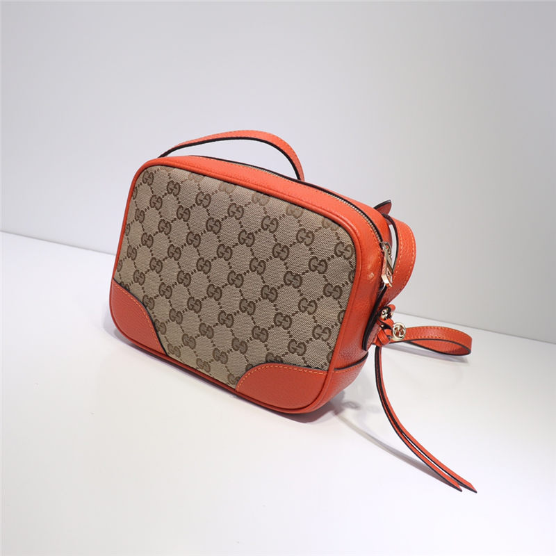 Gucci Bree Original GG canvas mini messenger bag Orange 387360 High