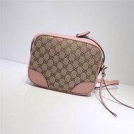 Gucci Bree Original GG canvas mini messenger bag Pink 387360 High