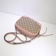 Gucci Bree Original GG canvas mini messenger bag Pink 387360 High