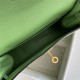 Hermes Kelly Danse 22cm Evercolor WAX Vert Criquet Gold Metal High