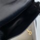 Hermes Kelly Danse 22cm Evercolor WAX Black Gold Metal High