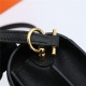 Hermes Roulis 19 bag Evercolor WAX Gold Metal Black High