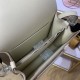 Hermes Roulis 19 bag Evercolor WAX Silver Metal Cream High