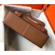 Hermes Steve 35 Messenger Bag In Brown Clemence Calfskin High