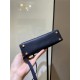 Hermes Kelly Mini II Bag Epsom Leather In Black CTN High