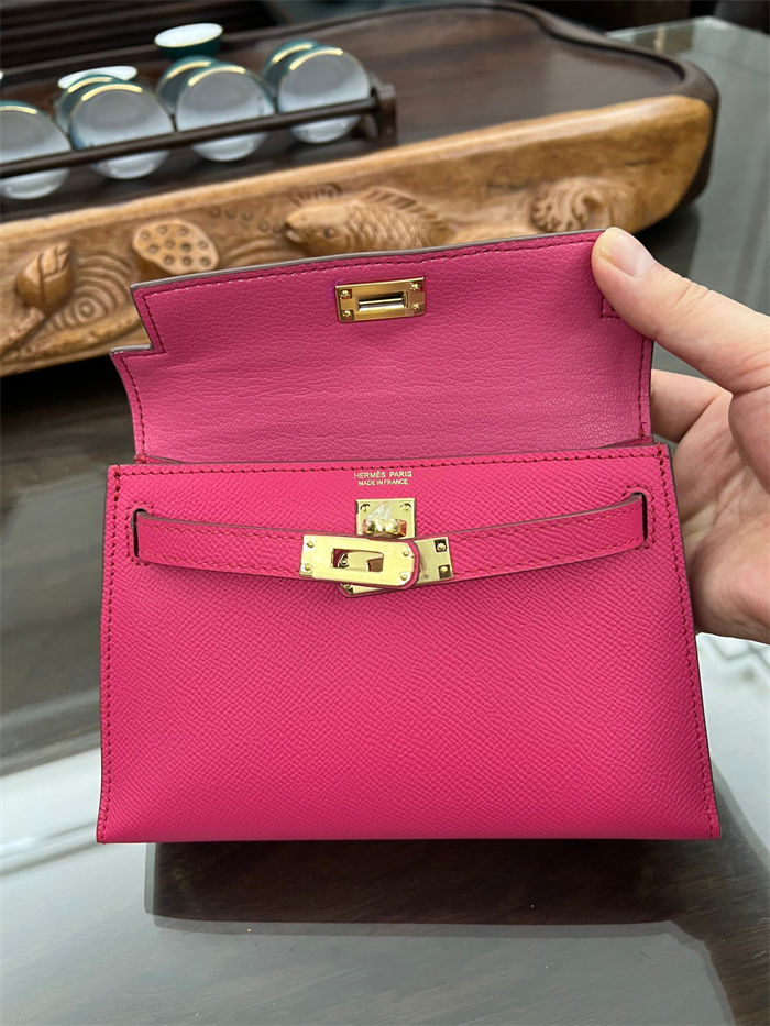 Hermes Kelly Mini II Bag Epsom Leather CTN High