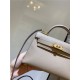 Hermes Kelly Mini II Bag Epsom Leather In Trench CTN High