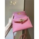 Hermes Kelly Mini II Bag Epsom Leather In Rose Saiura CTN High