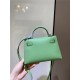 Hermes Kelly Mini II Bag Epsom Leather In Vert Criquet CTN High