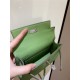 Hermes Kelly Mini II Bag Epsom Leather In Vert Criquet CTN High