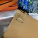 Hermes Kelly Pochette Bag Epsom Leather Silver/Gold Metal WAX High