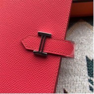 Hermes Bearn Gusset Wallet Epsom Calfskin High