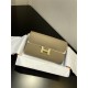 Hermes Constance To Go Long Wallet Epsom Leather Etoupe Gold-Metal WAX High