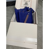 Hermes Evelyne III TPM Mini Bag Togo Leather In Royal Blue WAX High