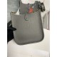 Hermes Evelyne III TPM Mini Bag Togo Leather In Dark Grey WAX High