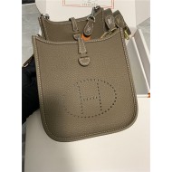 Hermes Evelyne III TPM Mini Bag Togo Leather In Brown WAX High